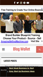 Mobile Screenshot of blogwallet.com